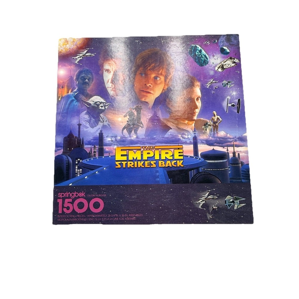 Star Wars Springbok The Empire Strikes Back 1997 1500 Piece Puzzle